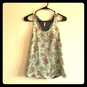 Floral tank top